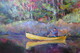 Autumn Paddle, Acrylic, 24x36  SOLD