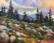 Reaching for the Light 24x30 oil on canvas