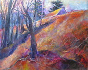 Top of the Morning: Culham Trail, Acrylic, 24x30